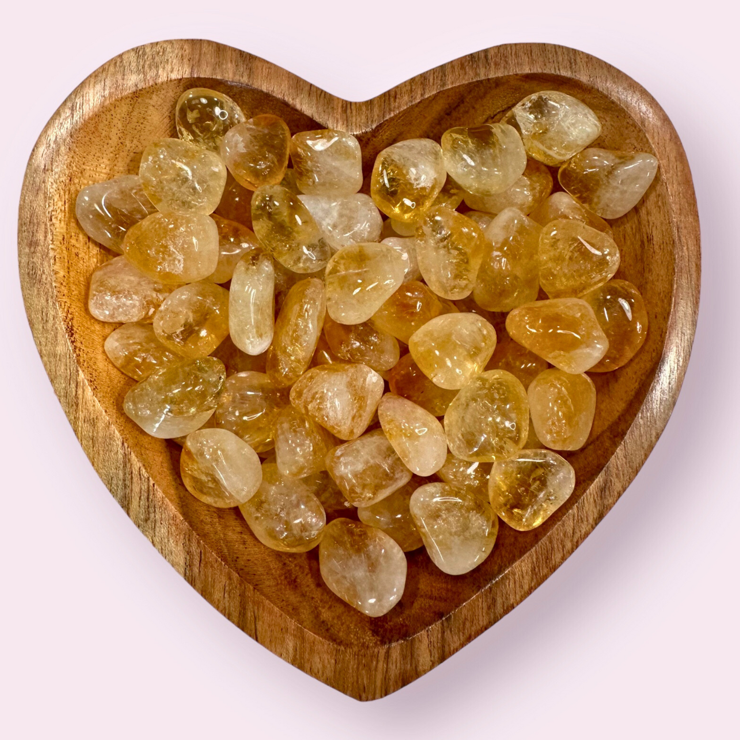 Polished Pocket Citrine Stones