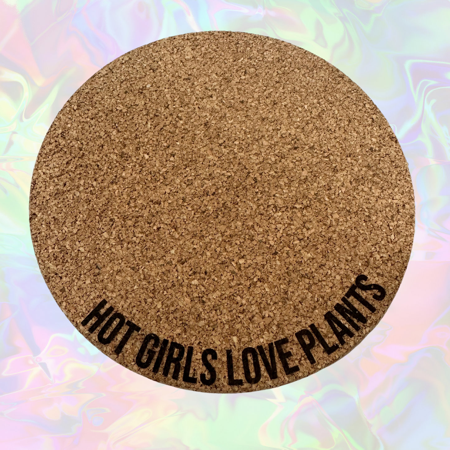 Funny Cork Plant Mat