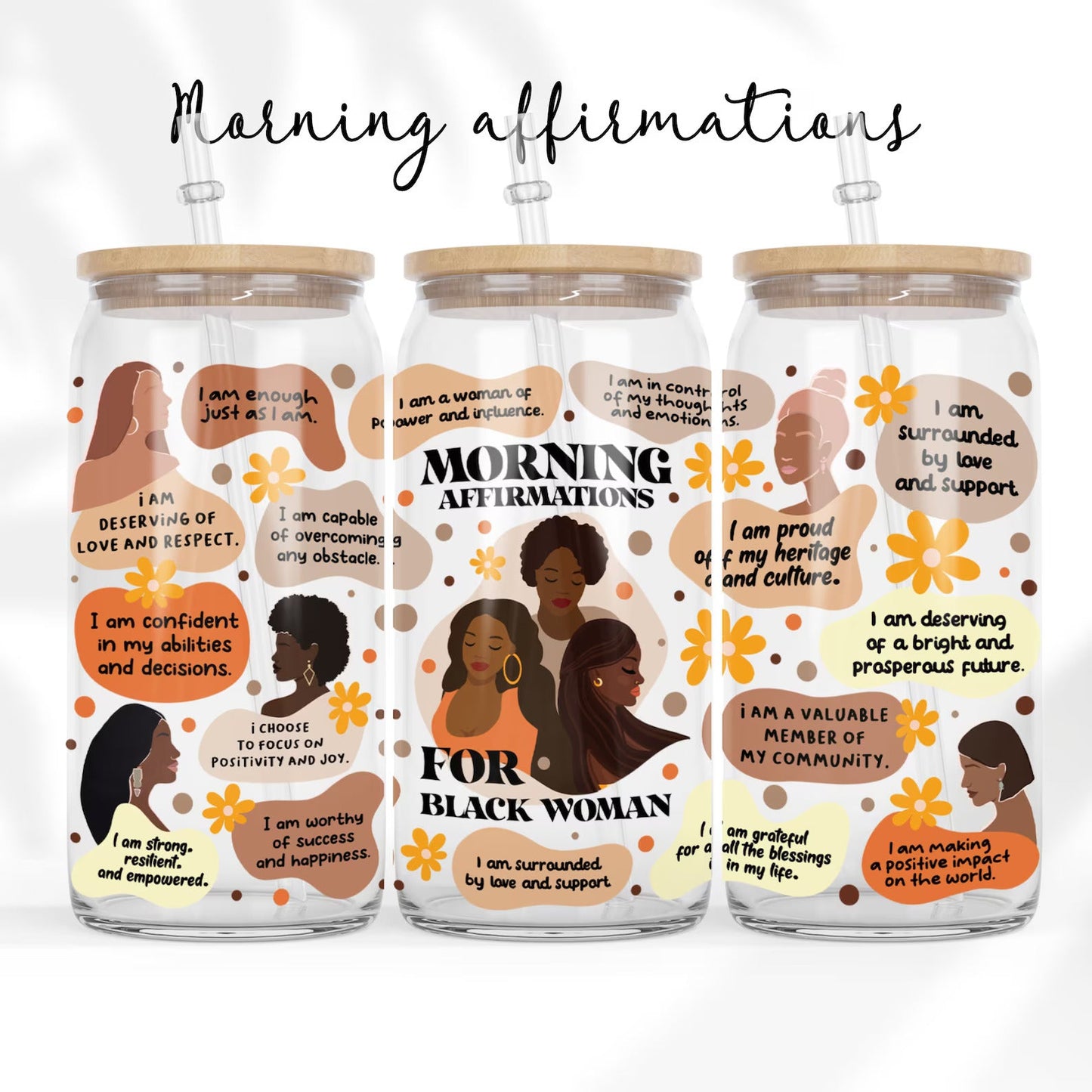 Morning Affirmations Cup